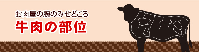 牛肉の部位と、向いている料理